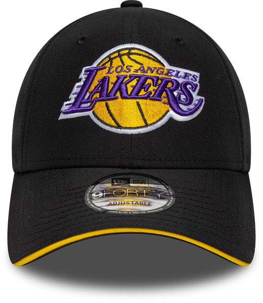 Los Angeles Lakers New Era NBA Cap 9Forty Microfibre Black NBA Team Cap