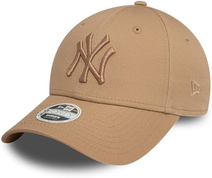 Womens New York Yankees New Era 9Forty Essential Camel Baseball Cap