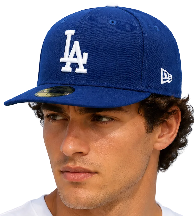 Los Angeles Dodgers New Era 59Fifty AC Performance Team Baseball Cap
