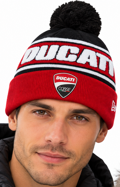 Ducati Corse New Era Sport Knit Bobble Hat