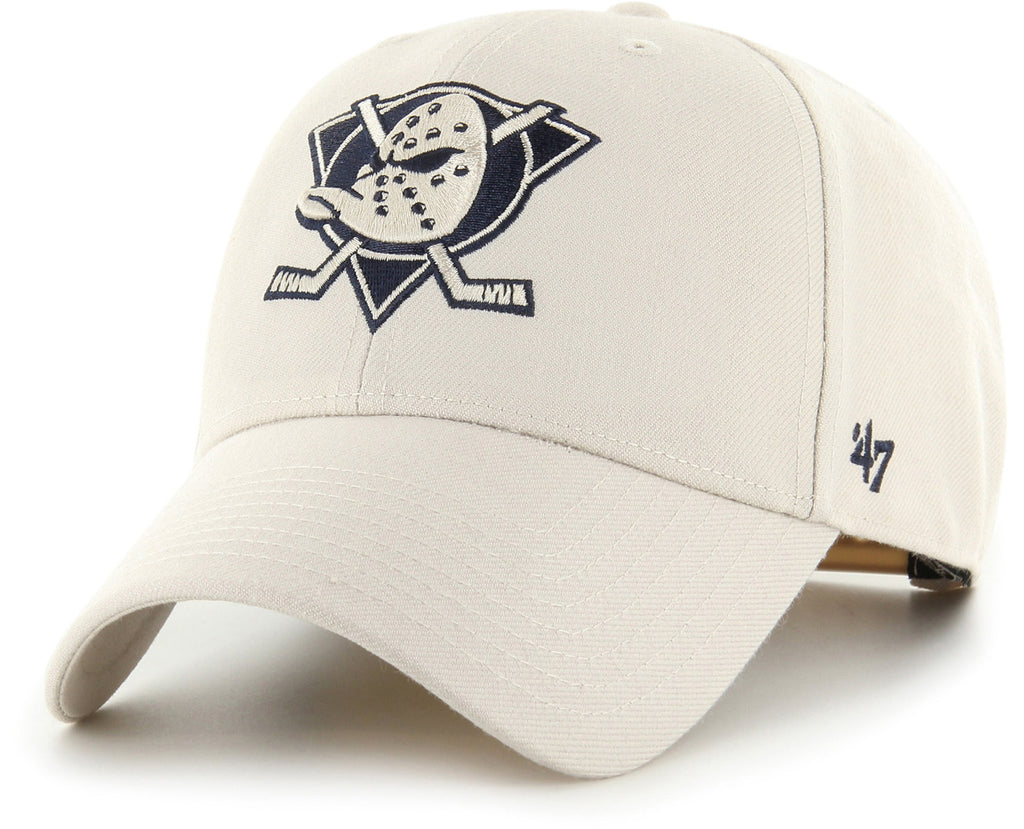 Anaheim Ducks 47 Brand MVP Bone NHL Team Snapback Cap