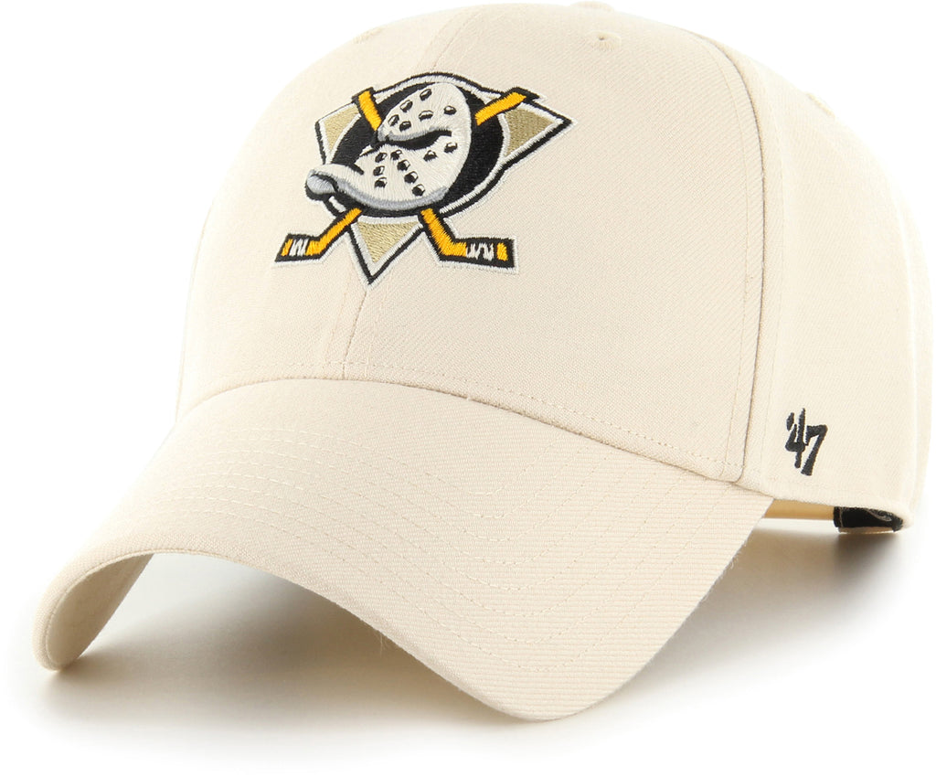 Anaheim Ducks 47 Brand MVP Natural NHL Team Snapback Cap - lovemycap