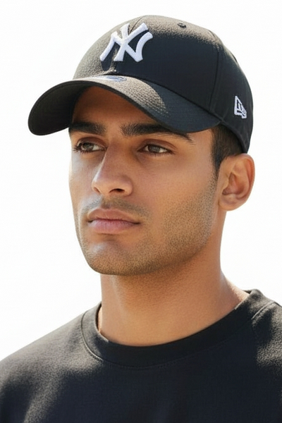 New York Yankees New Era 9Forty League Basic Black Baseball Cap - pumpheadgear, baseball caps
