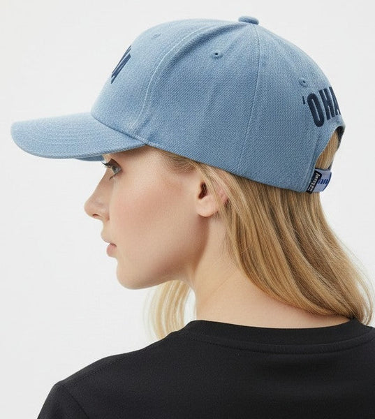 Disney's Lilo & Stitch Eyes Washed Denim Baseball Cap