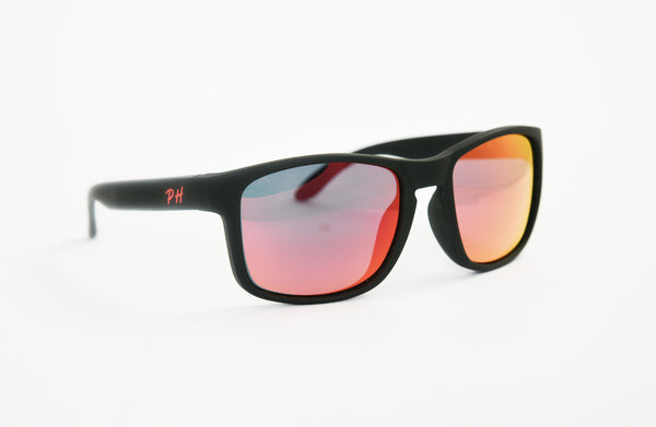 PH Eyewear Ranger Polarised Black/Red Sunglasses
