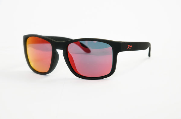 PH Eyewear Ranger Polarised Black/Red Sunglasses