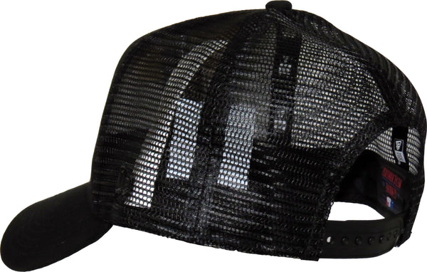 New York Yankees Kids New Era All Black Clean Trucker Cap (Age 4 - 12 Years)