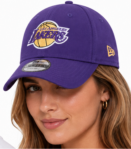 Los Angeles Lakers NBA Cap New Era 9Forty The League Basketball Team Cap - pumpheadgear, baseball caps