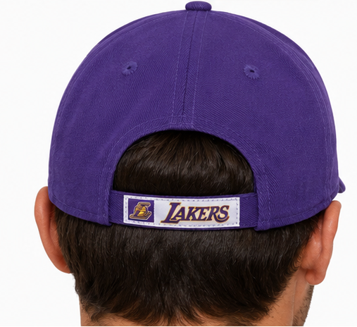 Los Angeles Lakers NBA Cap New Era 9Forty The League Basketball Team Cap - pumpheadgear, baseball caps