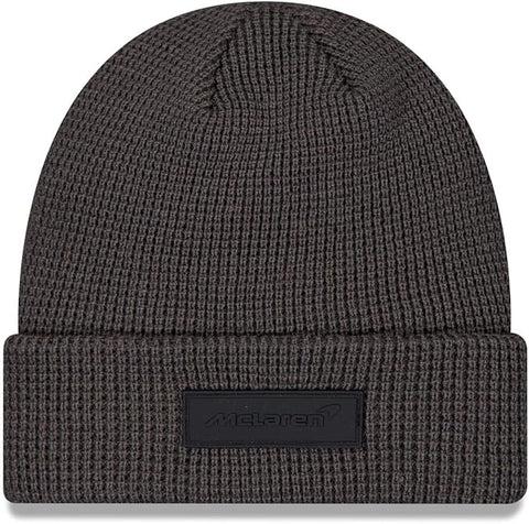 Mclaren Automotive New Era Waffle Knit Graphite Beanie