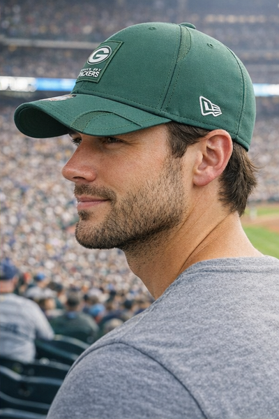 Green Bay Packers Snapback Cap New Era NFL Sideline 2025 9Forty M-Crown Cap