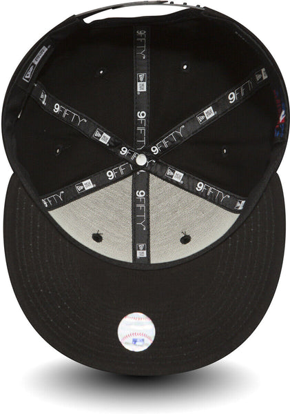 New York Yankees New Era Snapback Cap 9Fifty MLB All Black Baseball Cap - pumpheadgear, baseball caps