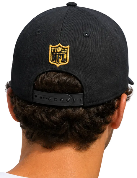 ボルチモア レイブンズ NFL 2023 サイドライン ニュー エラ 9Forty ストレッチ スナップ グレー チーム キャップ