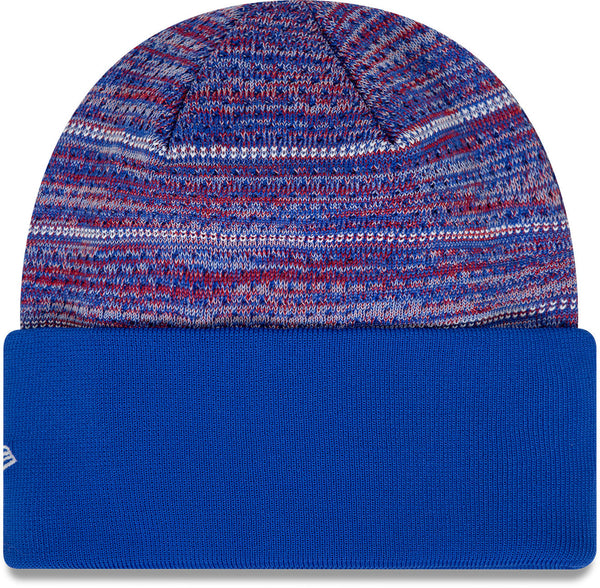 Side profile of Formula 1 Visa Cash App RB team knit beanie hat